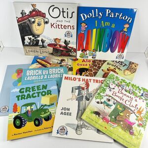 Dolly Parton’s Imagination Library Book Bundle-Lot of 10-Pilot, Tractor (PB)